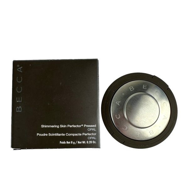 BECCA ~ SHIMMERING SKIN PERFECTOR POWDER ~ OPAL ~ 0.28 OZ Highlighter Full Size - Picture 3 of 14